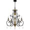 Quoizel Althea Chandelier 5 Lights Matte Black AEA5026MBK - alternate 6